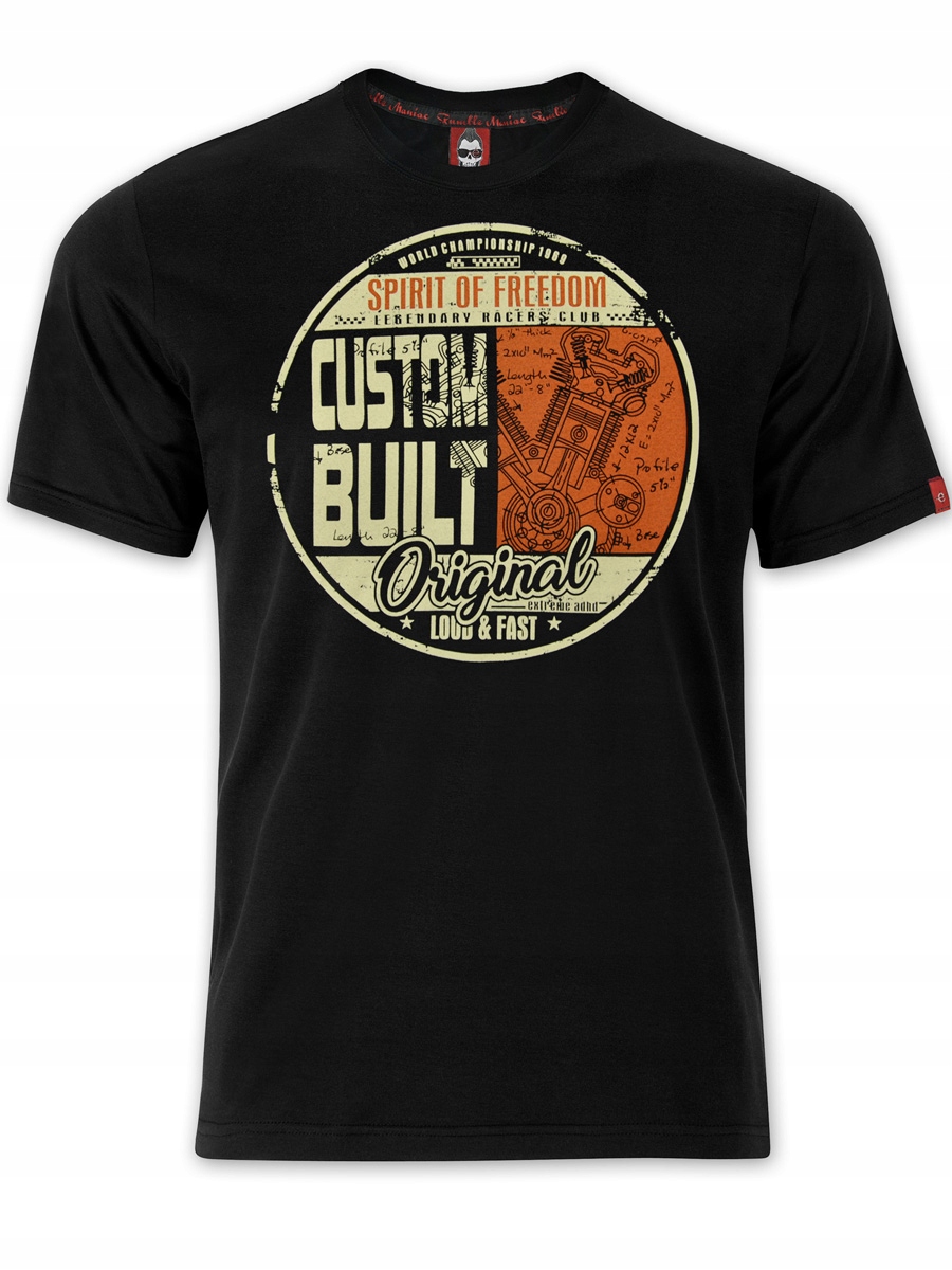 

T-shirt koszulka męska motocyklowa chopper M