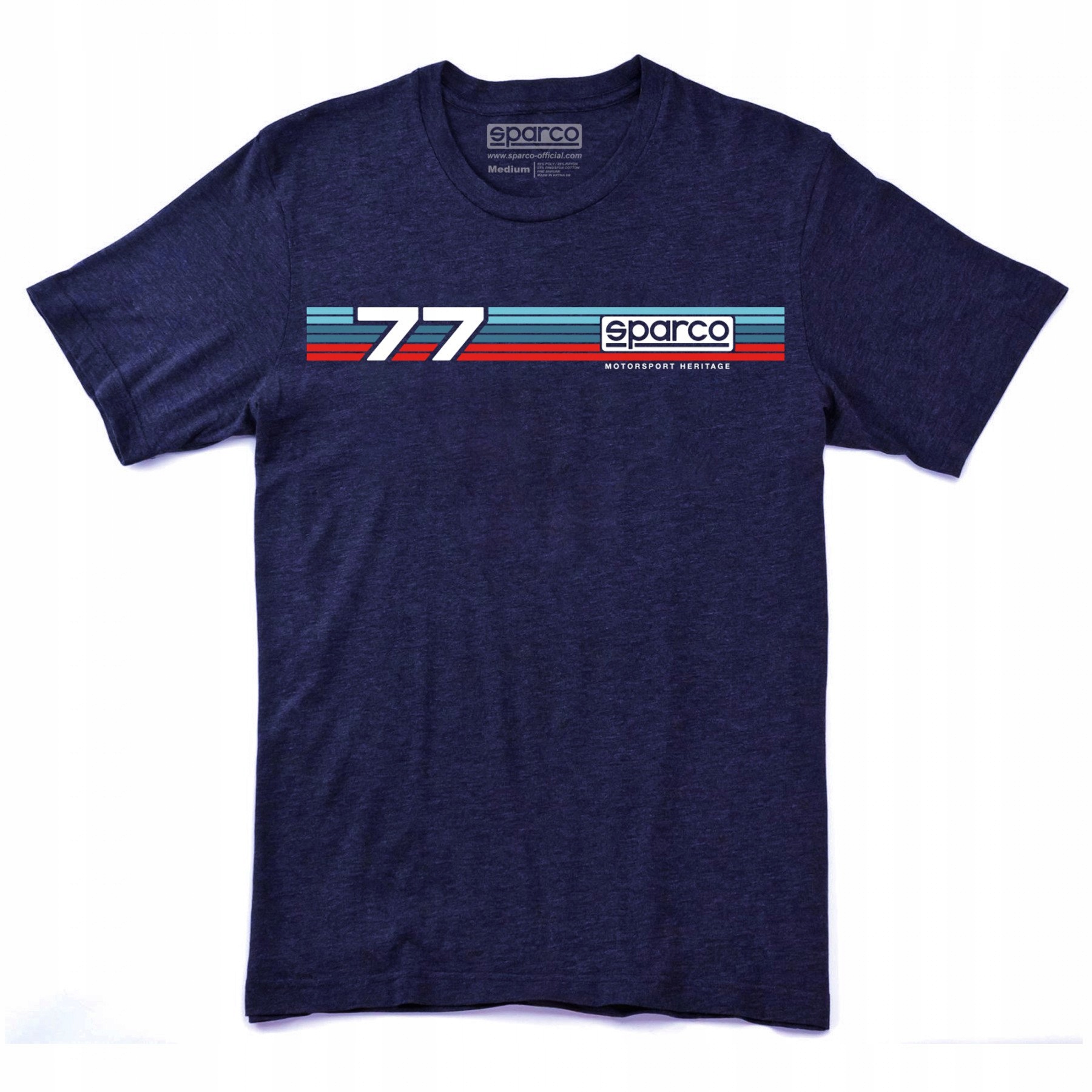 Koszulka meska Sparco 2019 RALLY niebieska S