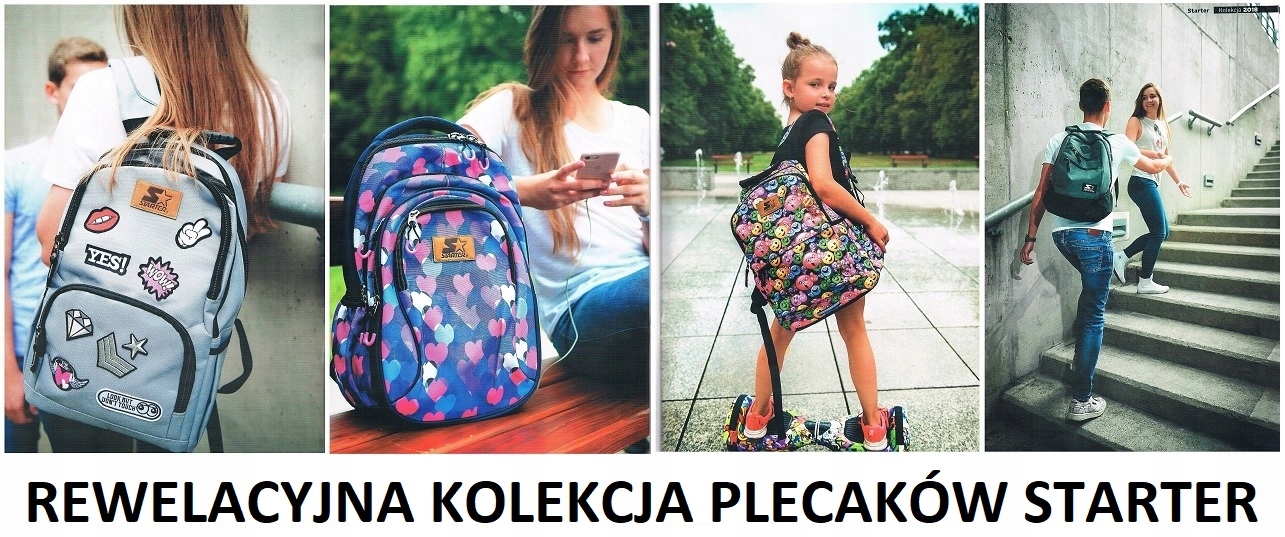 PLECAK SZKOLNY STARTER DO SZKOŁY DLA DZIEWCZYNKI Rodzaj szkolny