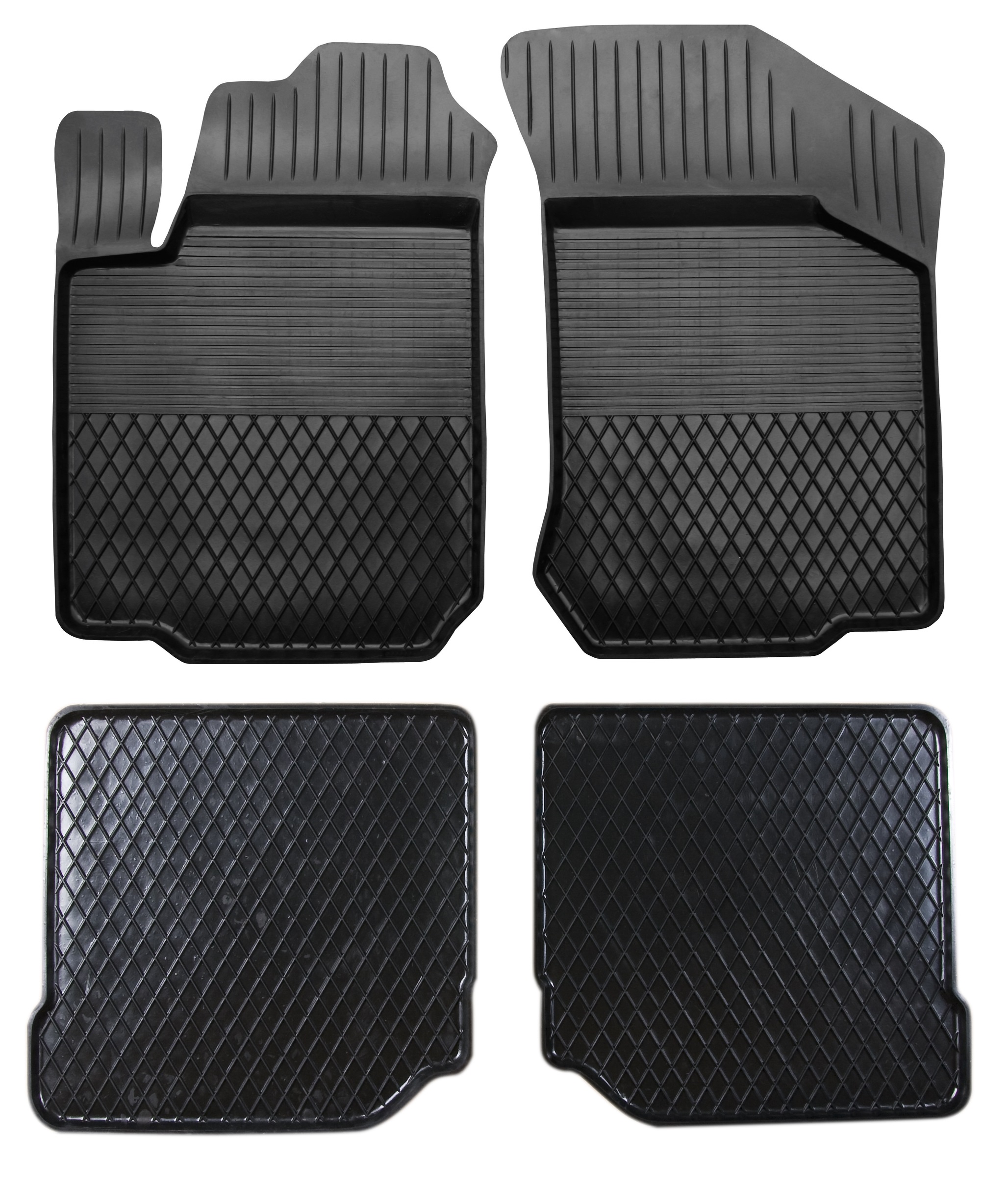

Seat Leon I 1 Toledo II 2 gumowe dywaniki Miarowe