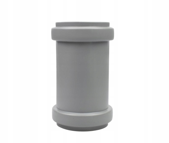 

Nasuwka mufa Pcv Pp 50 kanalizacja szara