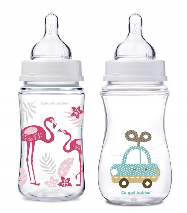 Canpol smoczek silikon szeroki do butelek 12+ 2szt EAN (GTIN) 5903407217321