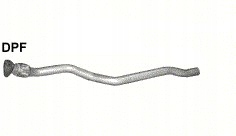 01.134 - Труба с гибким соединителем Audi A4 2.0 TDi