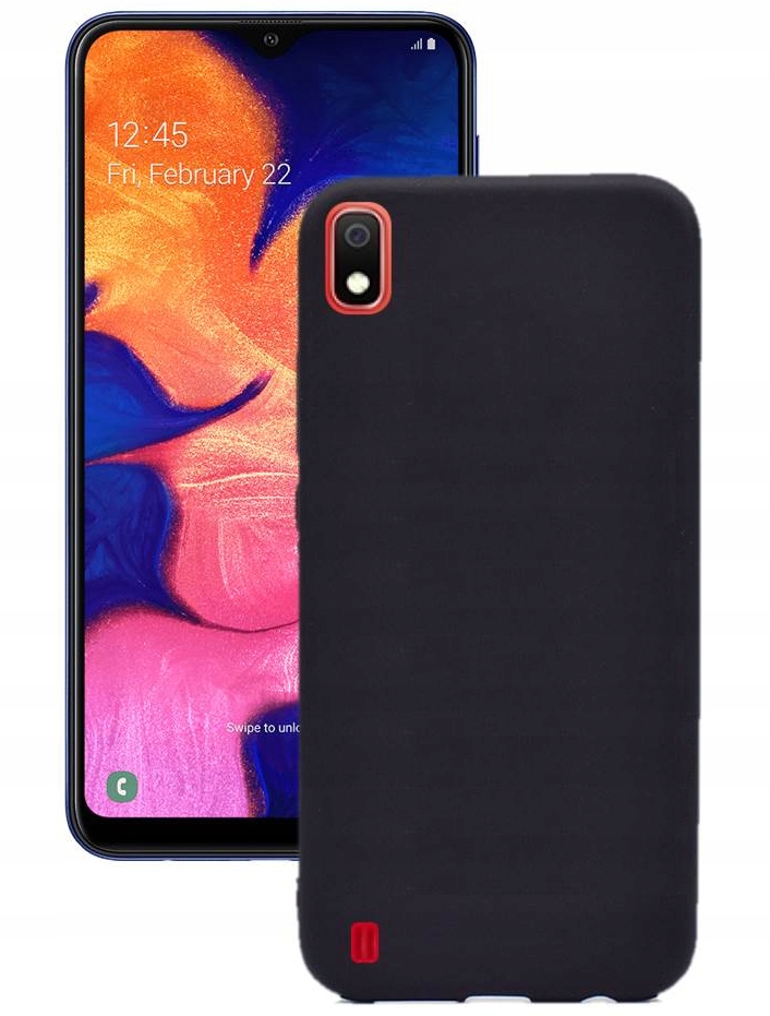 

Etui matowe matt case + szkło do Samsung A10