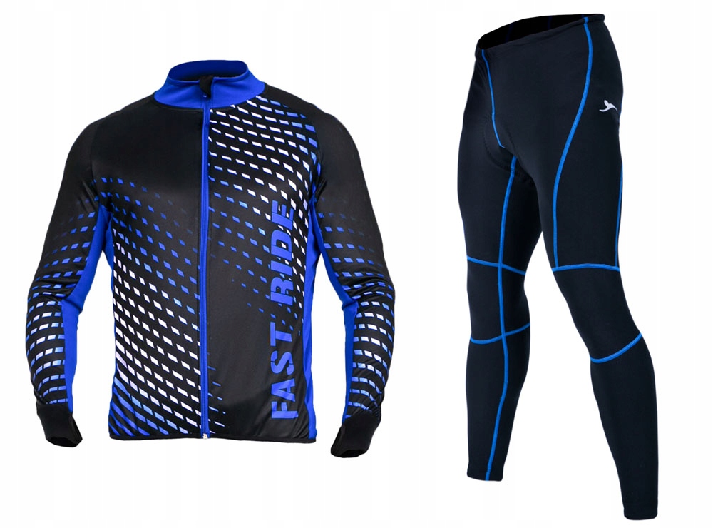 Męski Komplet Bluza+spodnie #neon 063 032 r.M