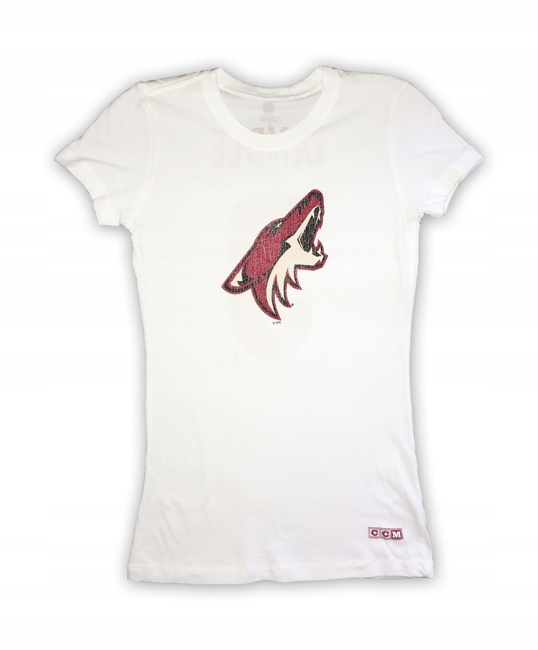 Biała koszulka CCM Hockey Arizona Coyotes YANDLE L Marka CCM