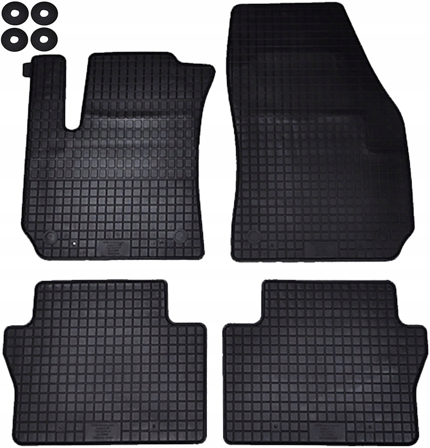 

Dywaniki gumowe Opel Zafira B 05-12+ stopery Petex