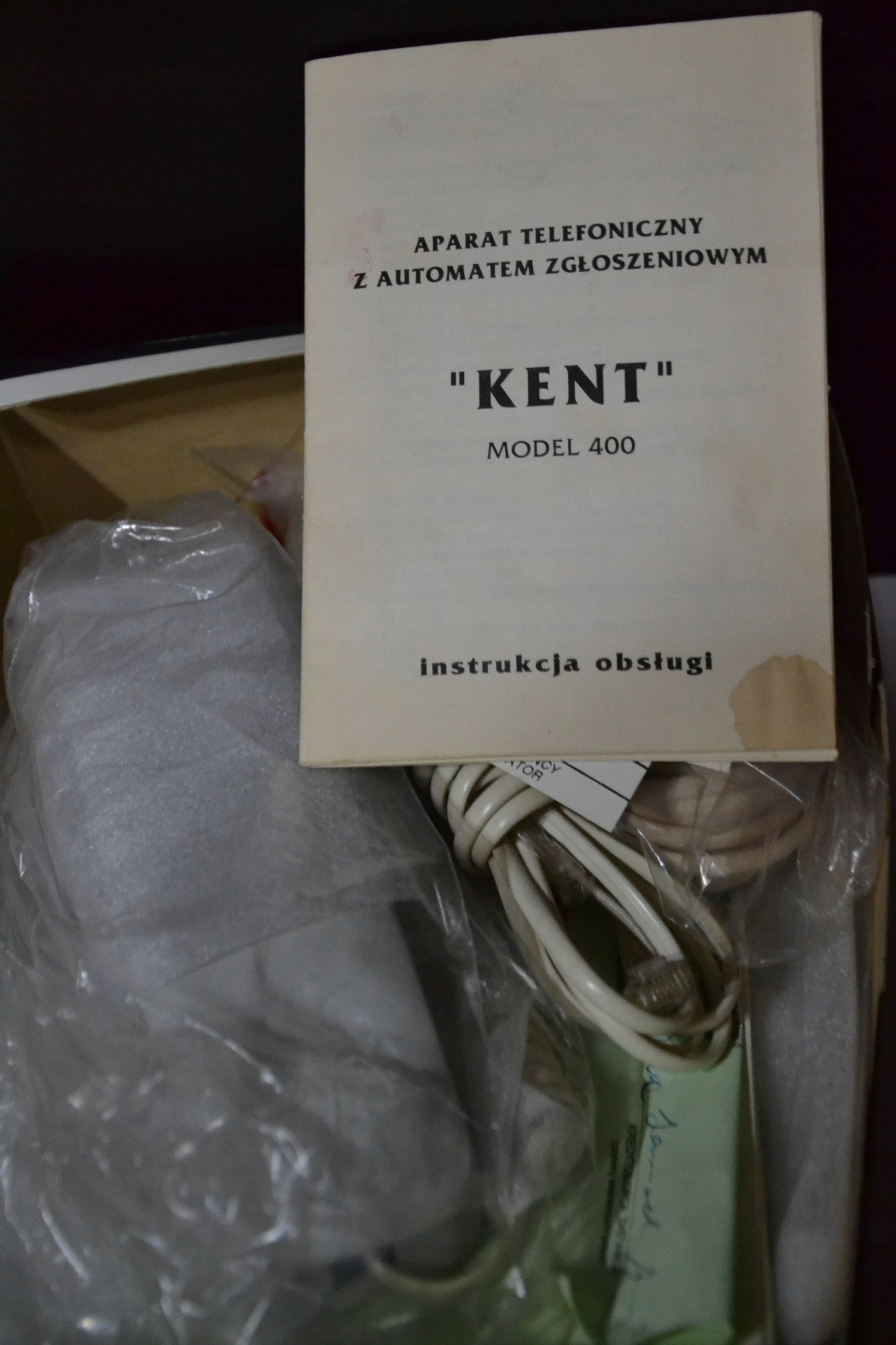 TELEFON -KENT 400+SEKRETARKA -SUPER-JAK NOWY!!! Kod producenta 05963839303