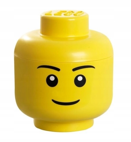 LEGO POJEMNIK MAŁA GŁOWA CHŁOPIEC BOY S 2 LITRY