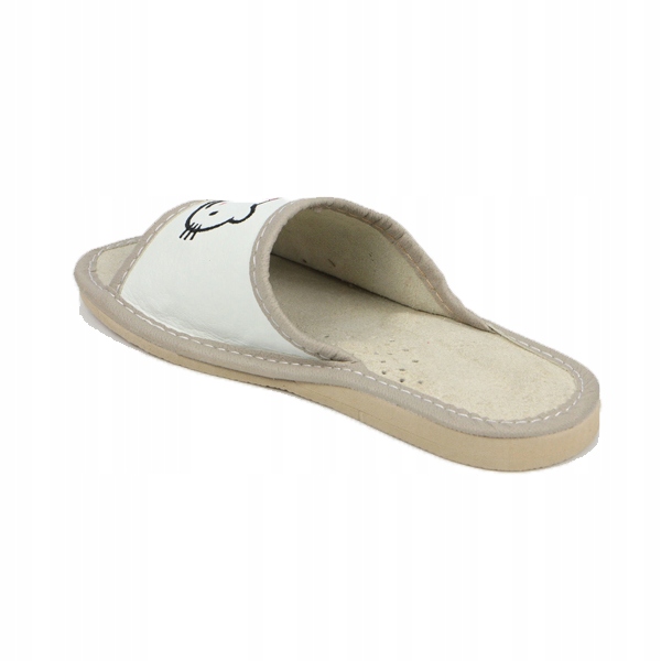 KAPCIE DZIECIĘCE KITTY KLAPKI PANTOFLE SKÓRA! Płeć dziewczynki