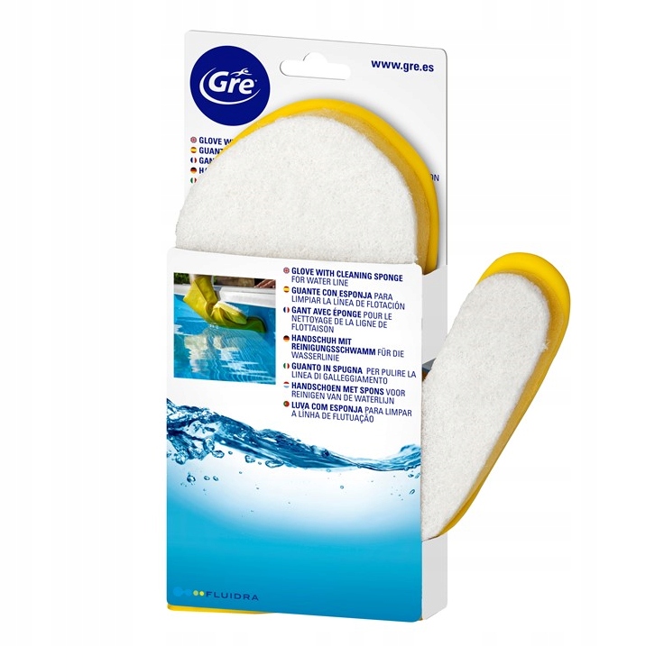 

Rękawica do czyszczenia linii wody w basenie gąbka