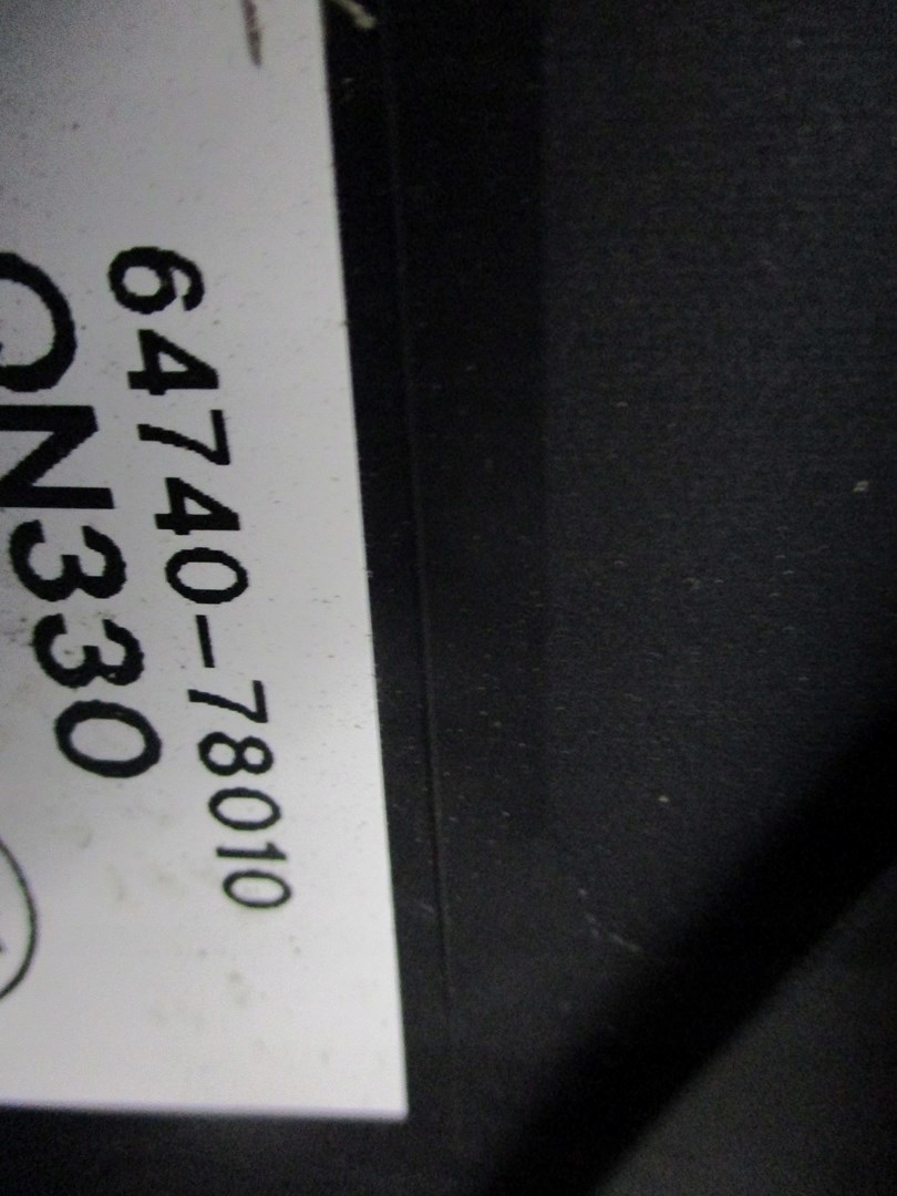 boot upholstery LEXUS NX300 NX 300 64730-78010