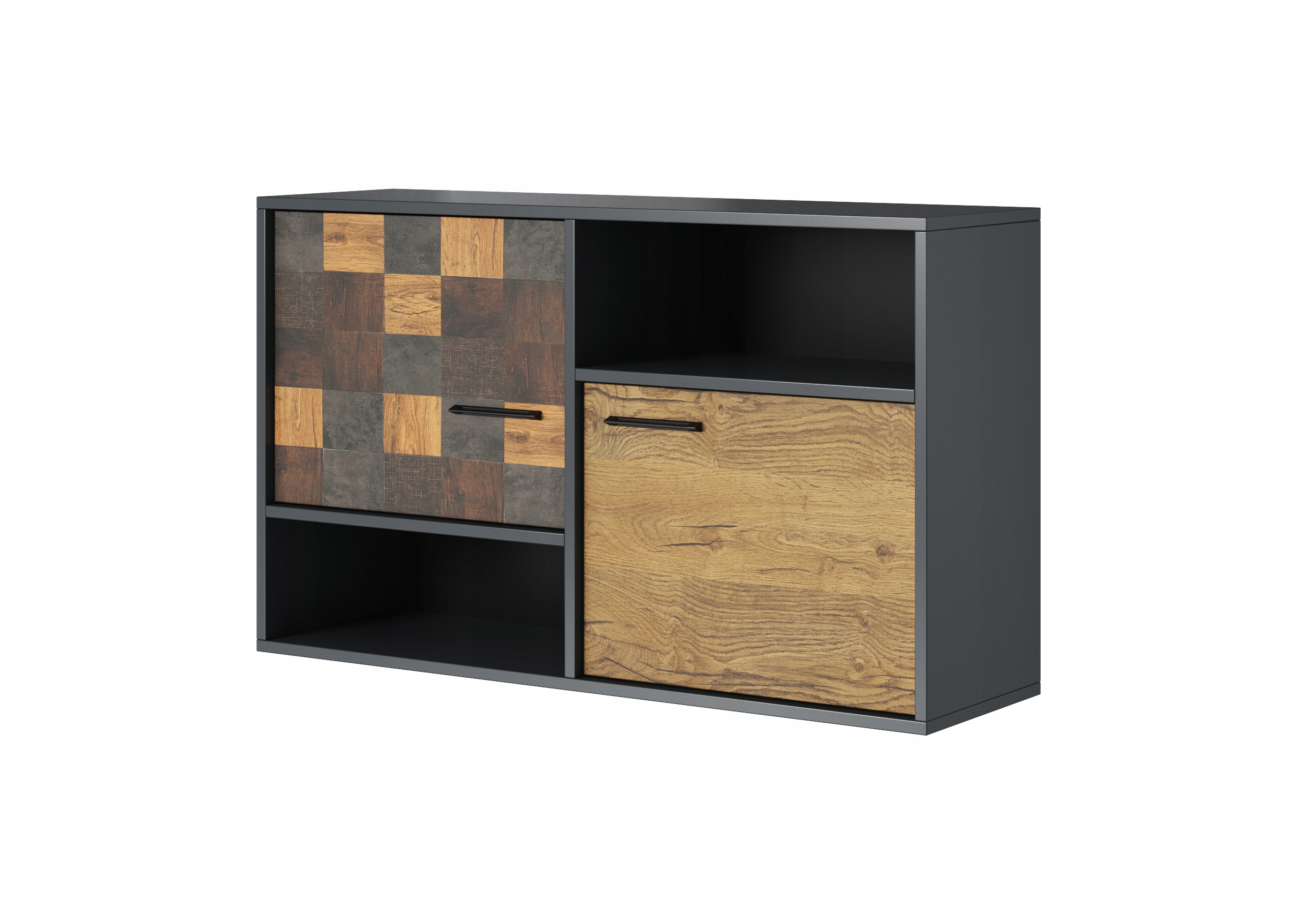 

Witryna wisząca Soul antracyt + dekor - Cama Meble