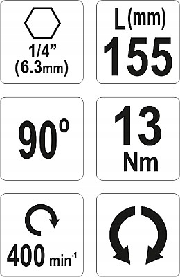 YATO UCHWYT WKRĘTARKI PRZYSTAWKA BITÓW ADAPTER KĄTOWY PRZEKŁADNIA YT-04631 Liczba elementów pojedyncze