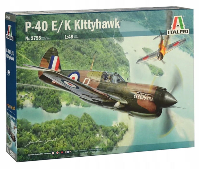 Italeri 2795 1/48 P-40E/K Kittyhawk