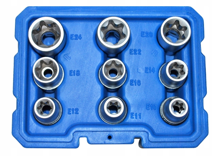 

Zestaw Nasadek Torx Wewnętrzny E10 E24 Star Torxy