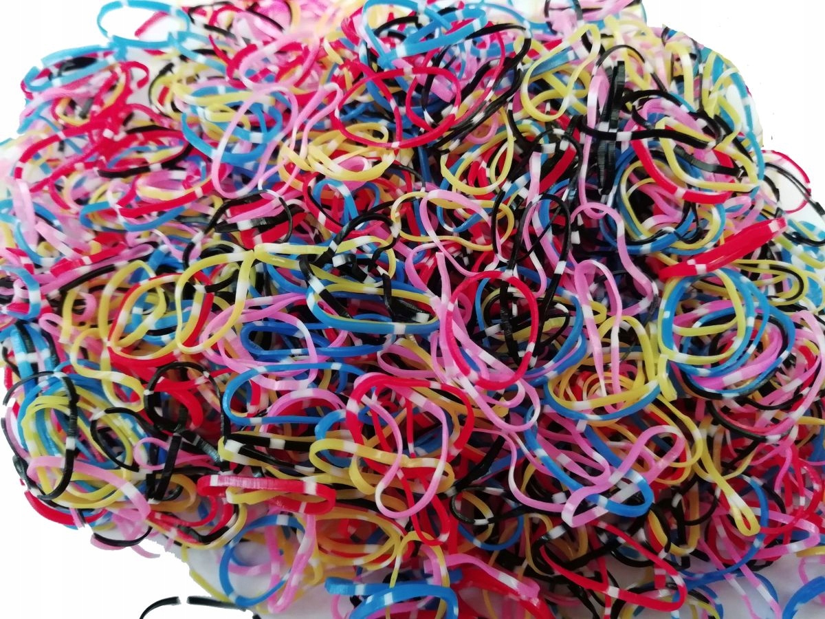 

Jednorazowe Gumki Silikonowe mix nr 11