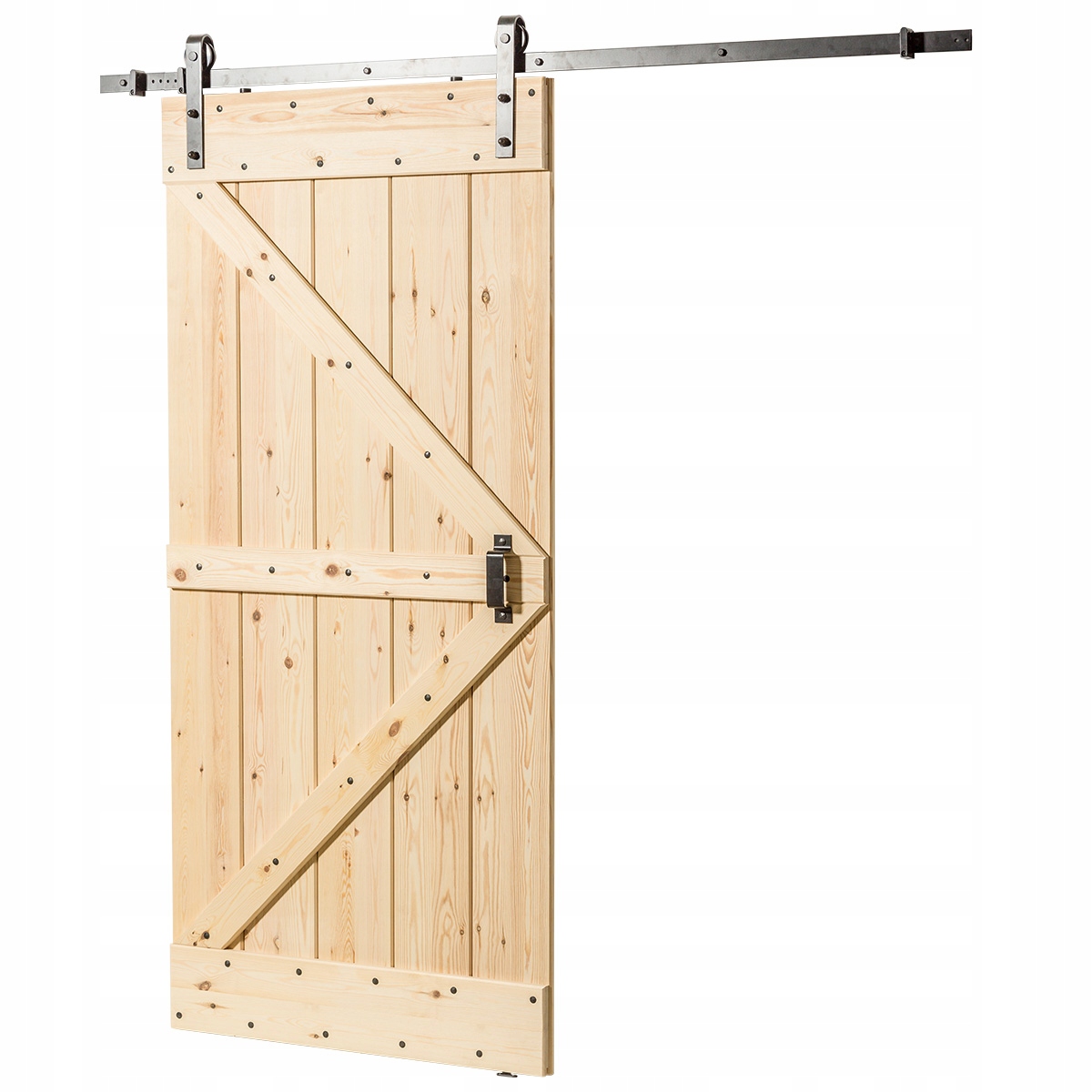 Drzwi Przesuwne Loft Slim Sosnowe Rodzaj przesuwne