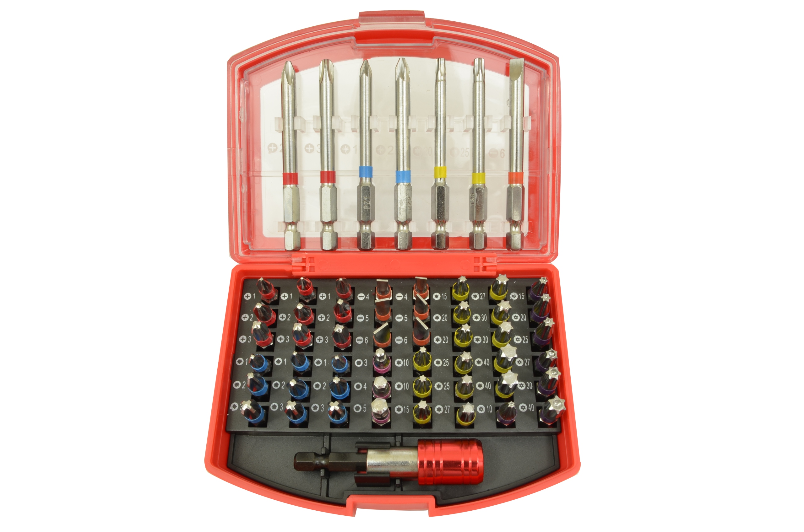 

Zestaw Bity Końcówki Imbus Torx Hex Ph Pz 56 El