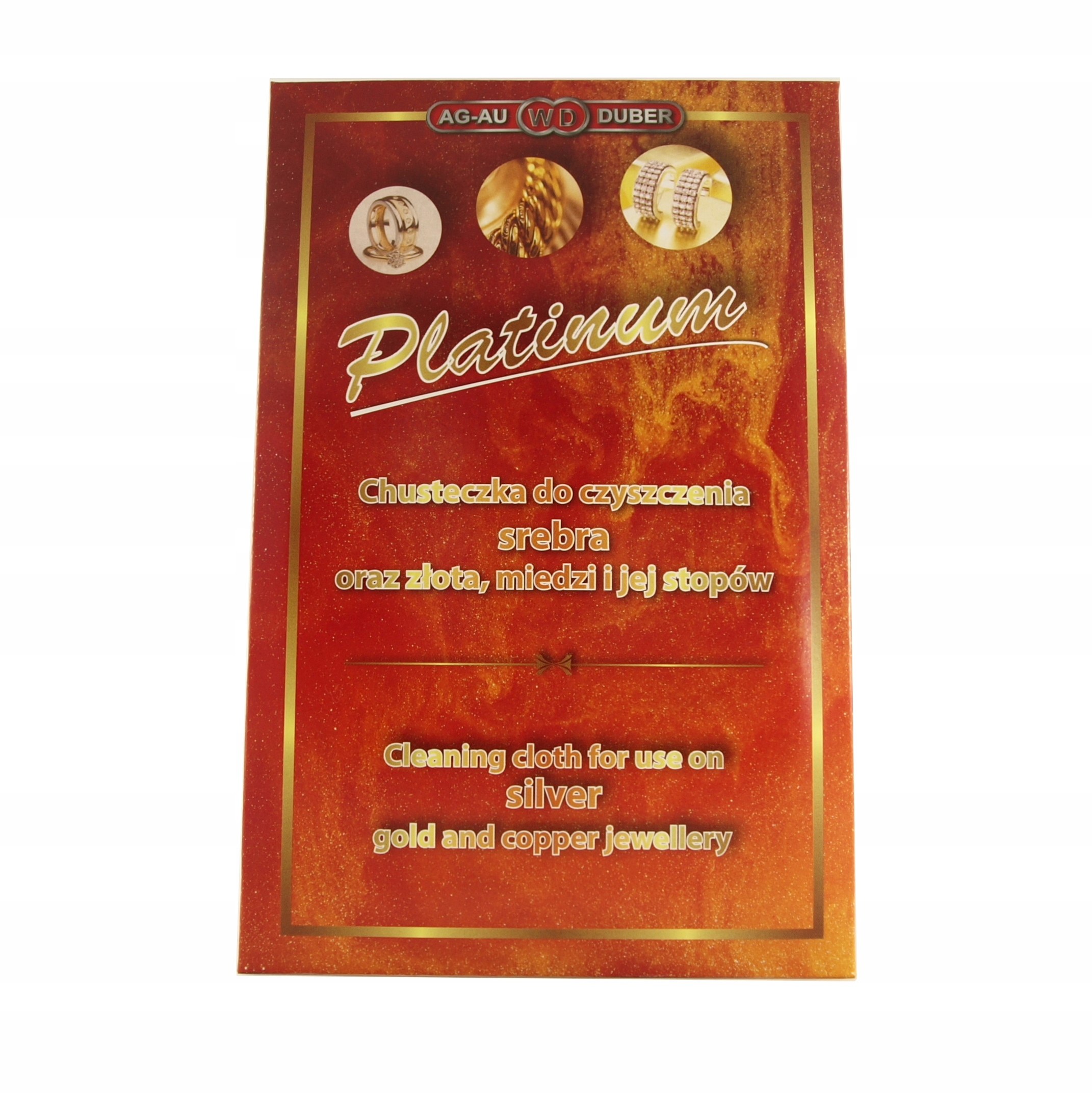 

Chusteczka do czyszczenia biżuterii Platinum