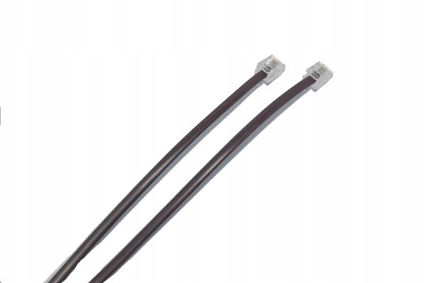 

Kabel telefoniczny wtyki 6p4c 4m, brazowy