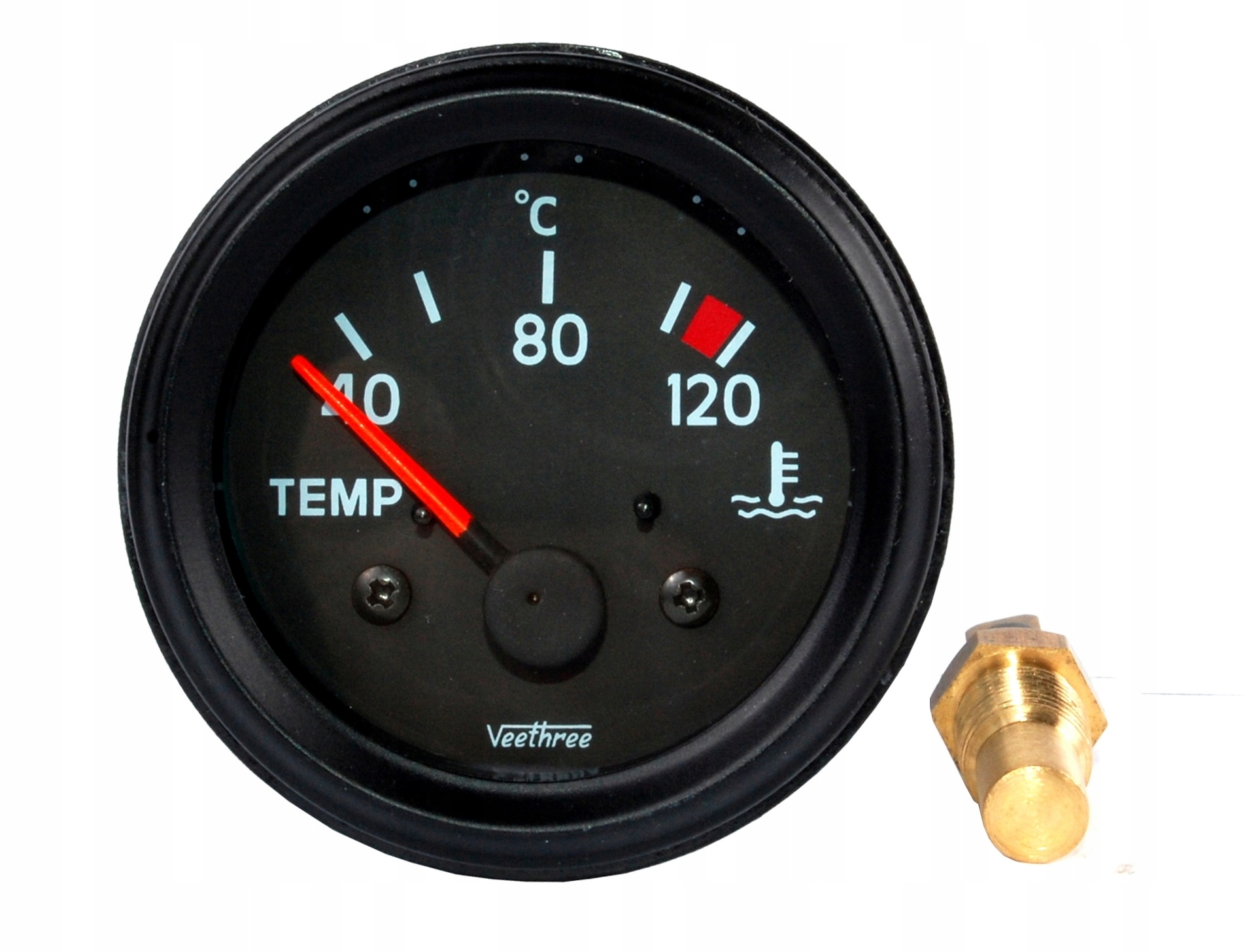UNIWERSALNY Wskaźnik temperatury wody + Czujnik 12 Producent części HC Cargo