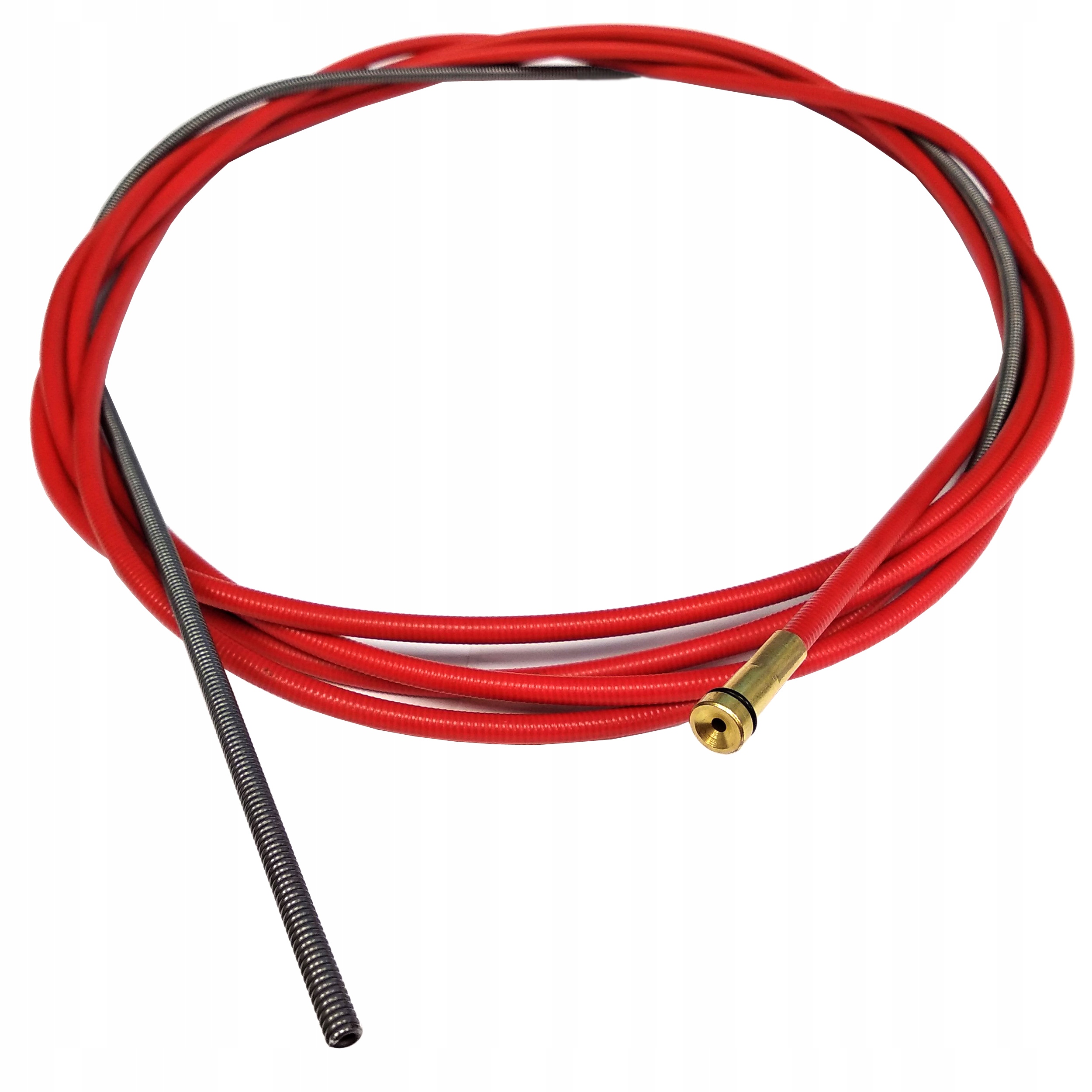 WKŁAD STALOWY Spirala CZERWONY Prowadnik 3m MIG Seria SPIRALA STALOWA PROWADZĄCA DRUT