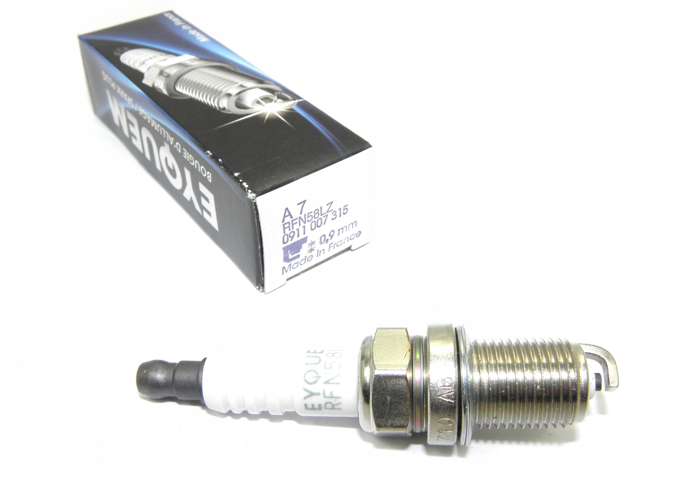 ŚWIECE EYQUEM RFN58LZ RENAULT 1.8 16V 2.0 16V KPL Numer katalogowy części RFN58LZ