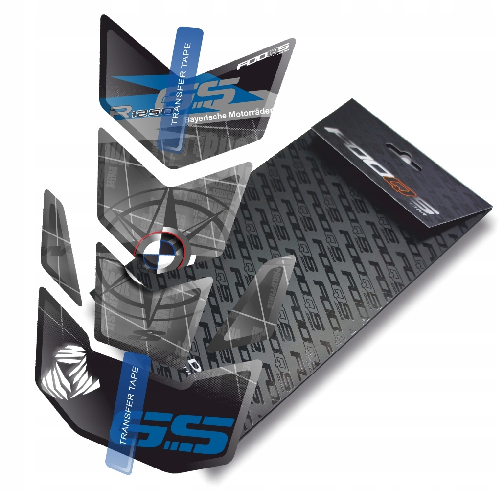 Tank-pad od firmy Fooqs pro Bmw R-1250-GS Modrý