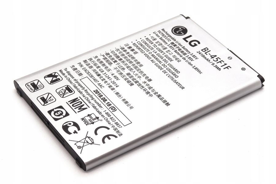

Bateria Lg BL-45F1F 2410mAh | Lg K4 Lg K8