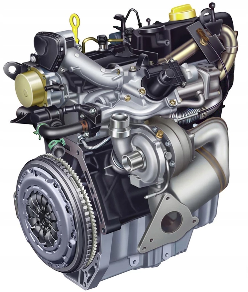 SILNIK RENAULT LAGUNA III 1.5DCI 105KM SIEMENS 10r Producent części Renault OE