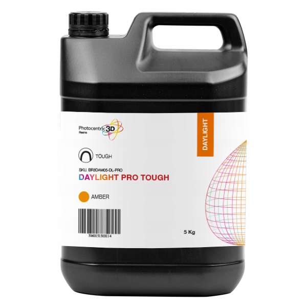 Resin for 3D printer black 5 l
