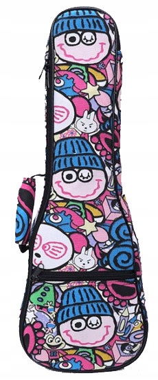 Hb UB-02 pokrowiec na ukulele koncert Pianka 1 cm