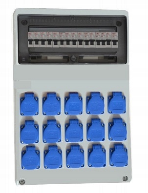 Elektrický stavební rozvaděč D15W