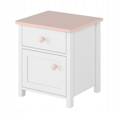 

Stolik Nocny Do Pokoju Dziecięcego Biały Róż