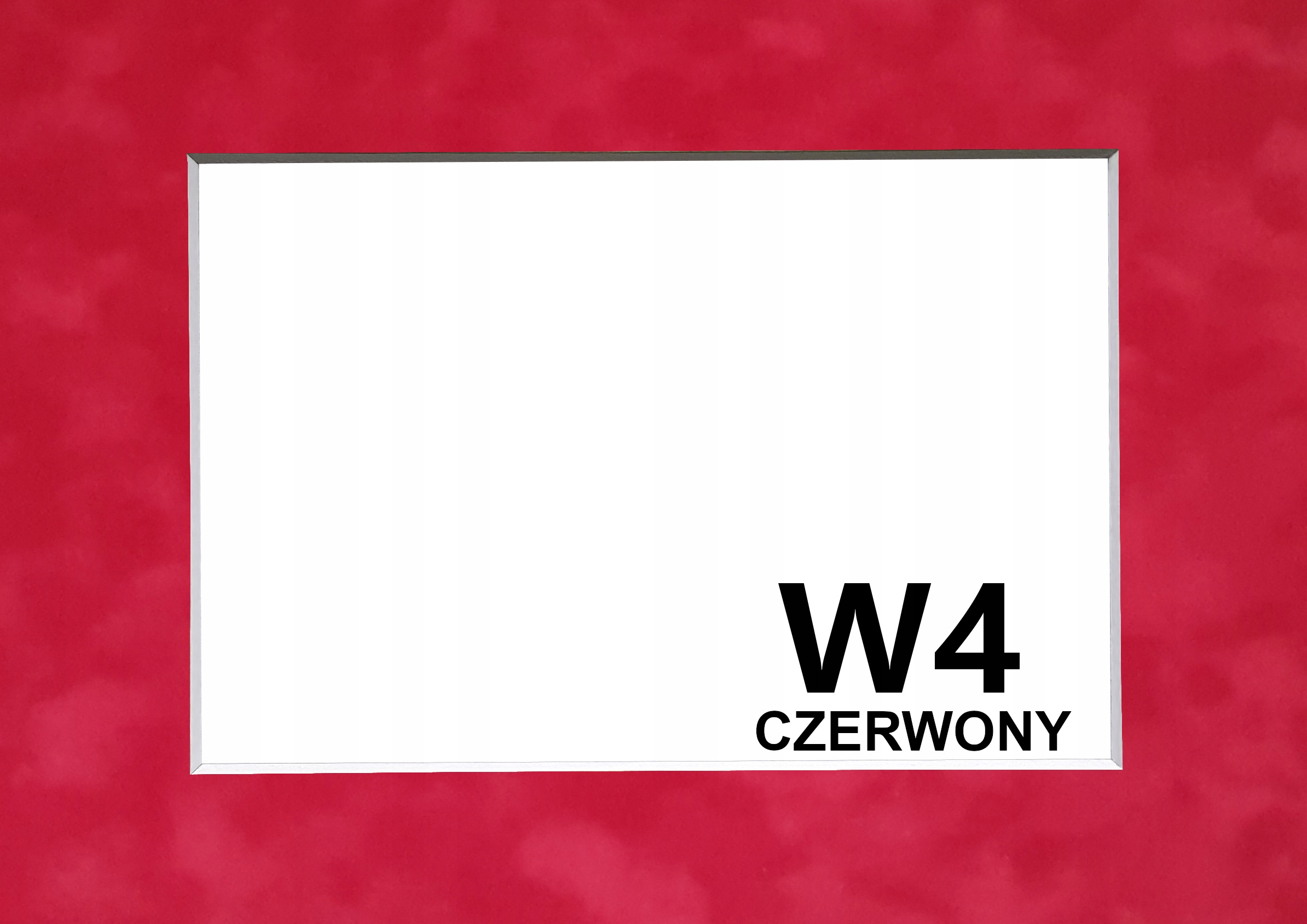 Passe-partout WELUROWE NA WYMIAR passepartout pasp Rodzaj ramka na jedno zdjęcie