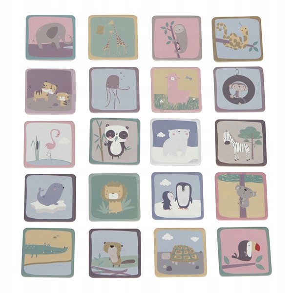 Little Dutch Gra Memory Zoo Rodzaj zestaw
