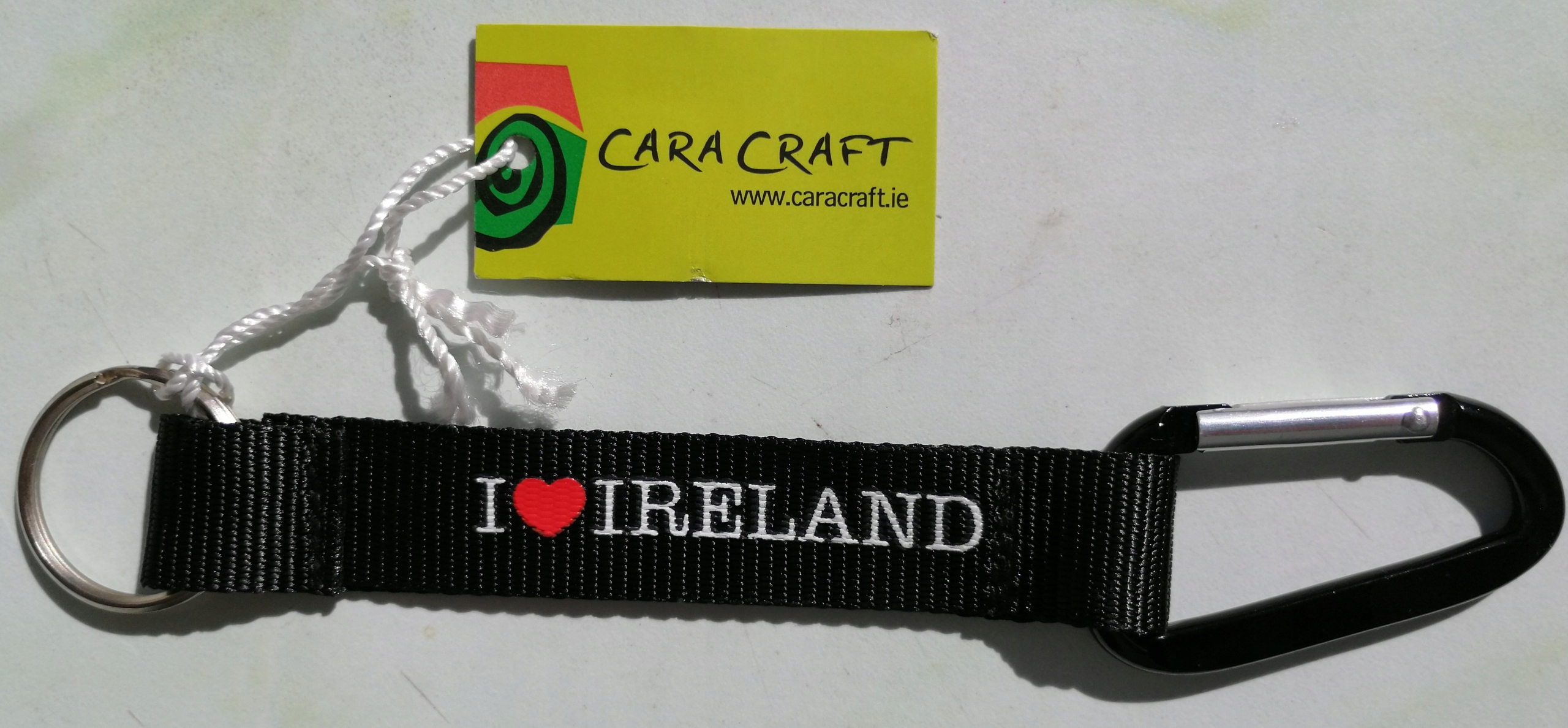 I LOVE IRELAND brelok szekla 18cm Irlandia