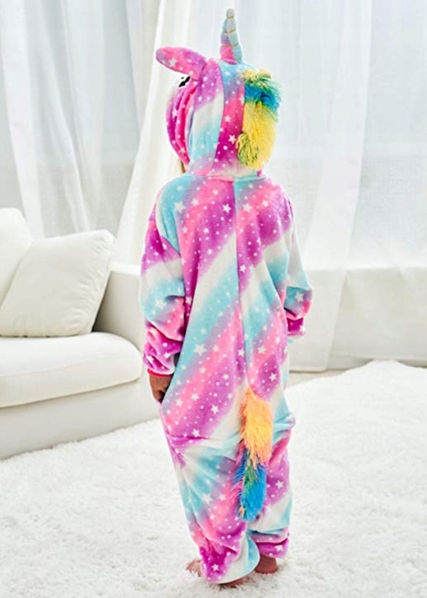 JEDNOROŻEC PIŻAMA KIGURUMI STAR GALAXY 134-140-146 Rodzaj onesie (kombinezon)