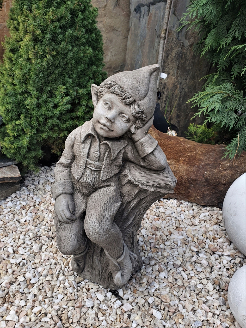 FIGURKA BETONOWA - ELF PEACHES by FIONA SCOTT Typ rzeźba (figura)