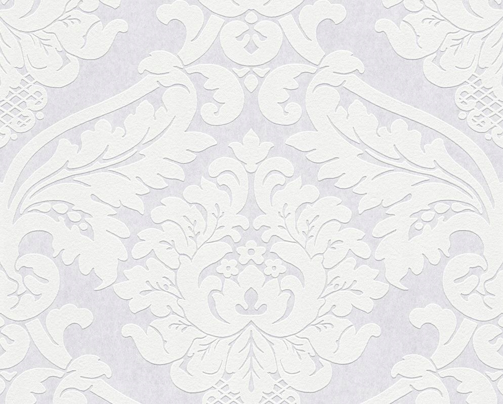 TAPETA NA FLIZELINIE DO MALOWANIA BIAŁA GLAMOUR