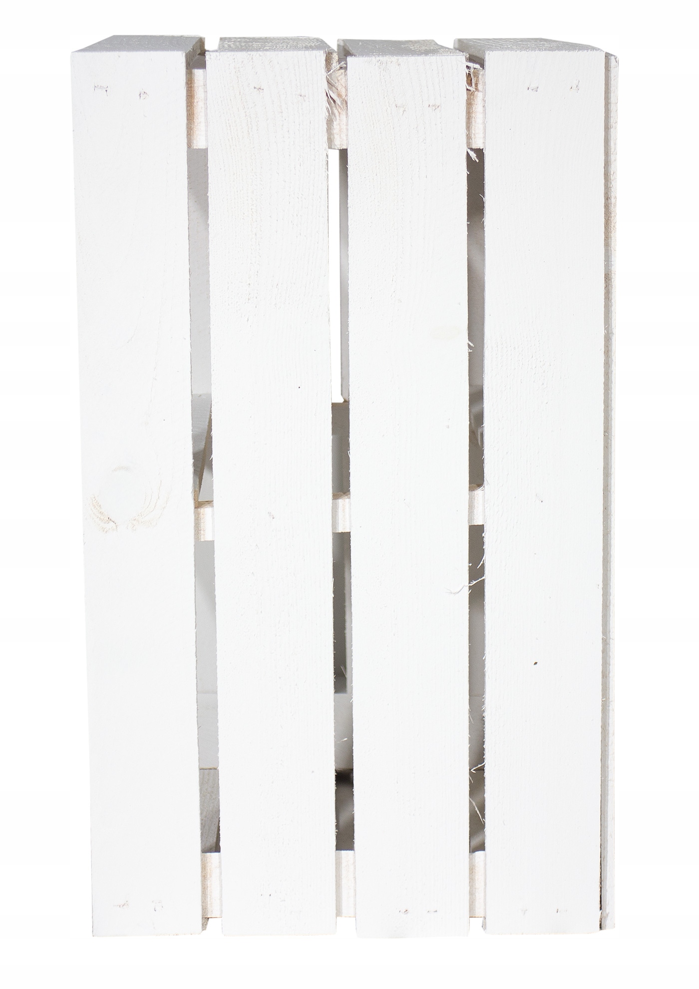 SKRZYNKA DREWNIANA BIAŁA PÓŁKA skrzynki POJEMNIK Długość maksymalna 50 cm