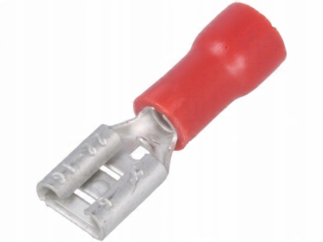 

Konektor żenski 4,8mm 0,5mm izolowany x20szt