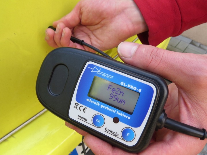 Miernik lakieru GL-PRO-6-FAZ - WYKRYWA CYNK Marka Prodig-Tech