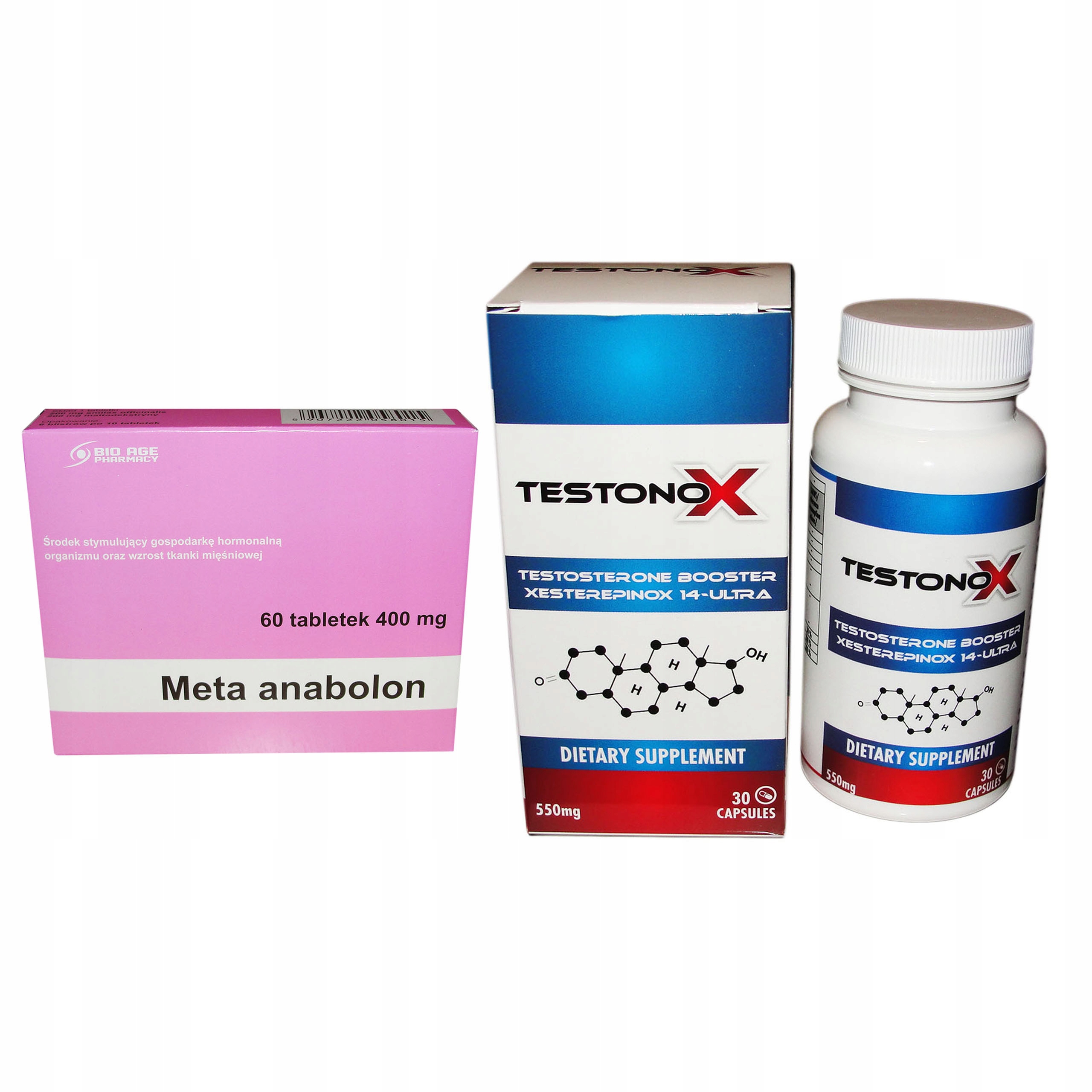 

Testonox + Meta Jak sterydy prohormony Hgh