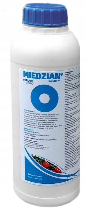 

Miedzian Extra 1L Grzybobójczy Zaraza Parch Rak
