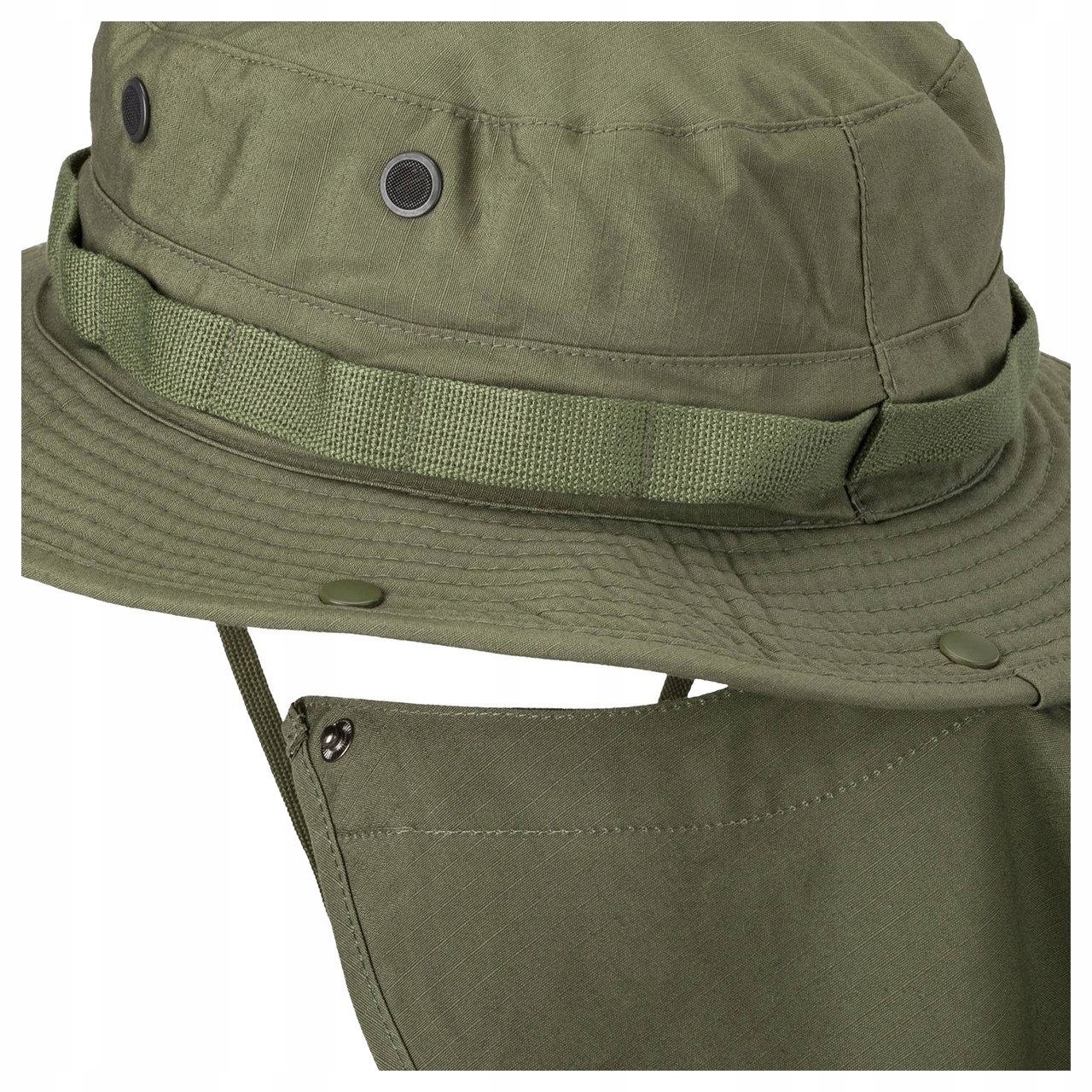 Kapelusz Helikon Boonie Hat z nakarczkiem RipStop Zielony Olive L Model Boonie