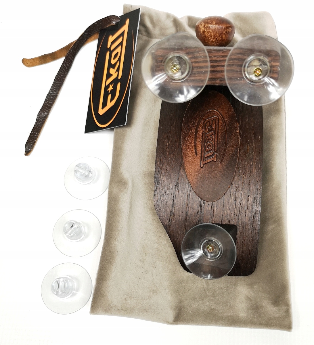 Profes. podgitarnik drewniany STUDENT 02 ZESTAW