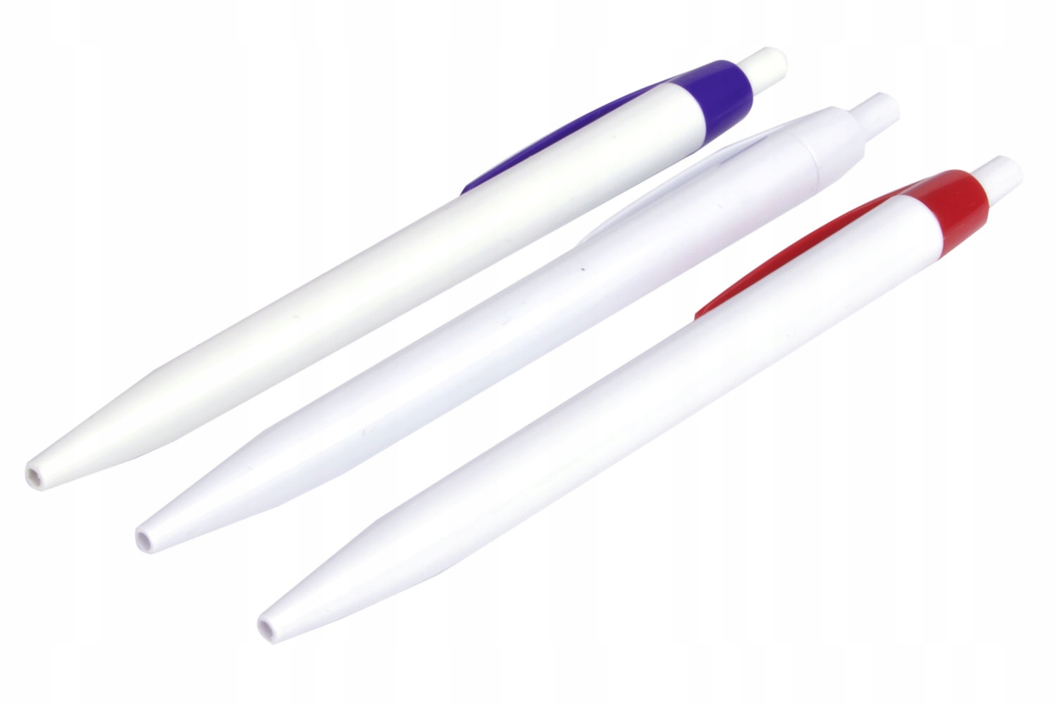 DŁUGOPISY Z NADRUKIEM LOGO NAPISEM NETTO 100 SZTUK