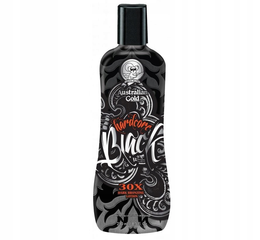 Australian Gold Hardcore Black Mocny Do Opalania